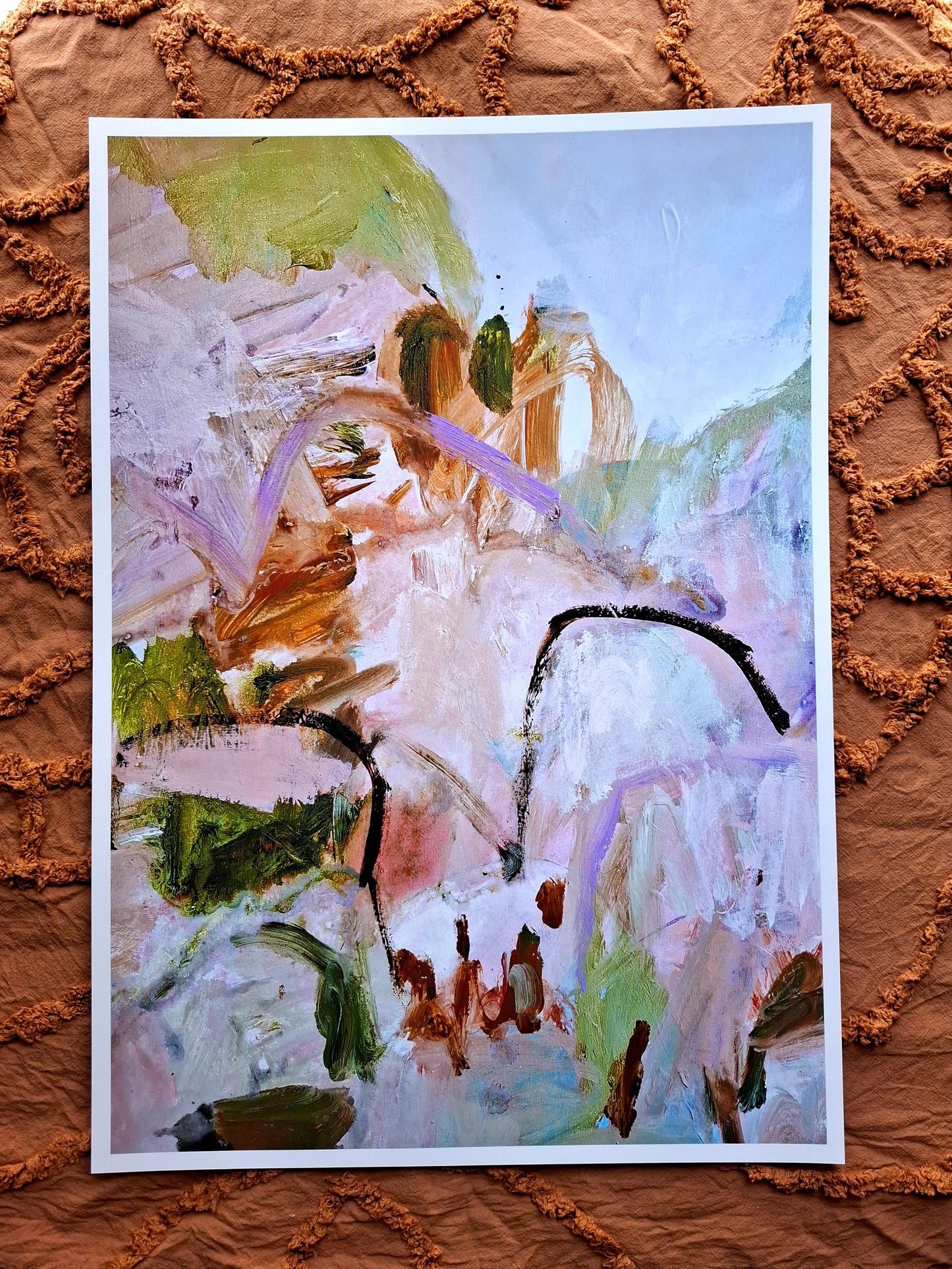 A2 Print - Gentle Mountain Feels 2.