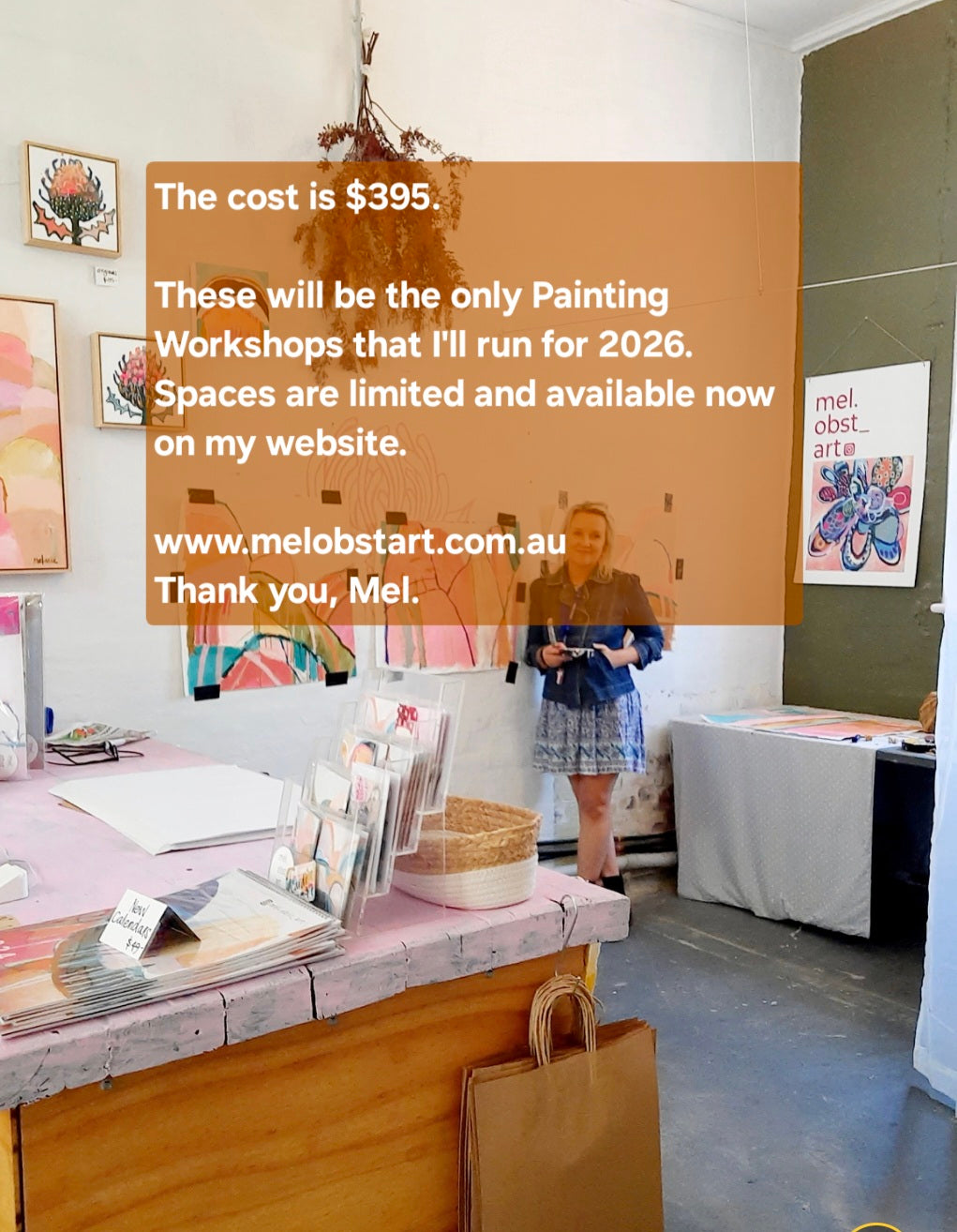 Painting Workshop - March 22nd.