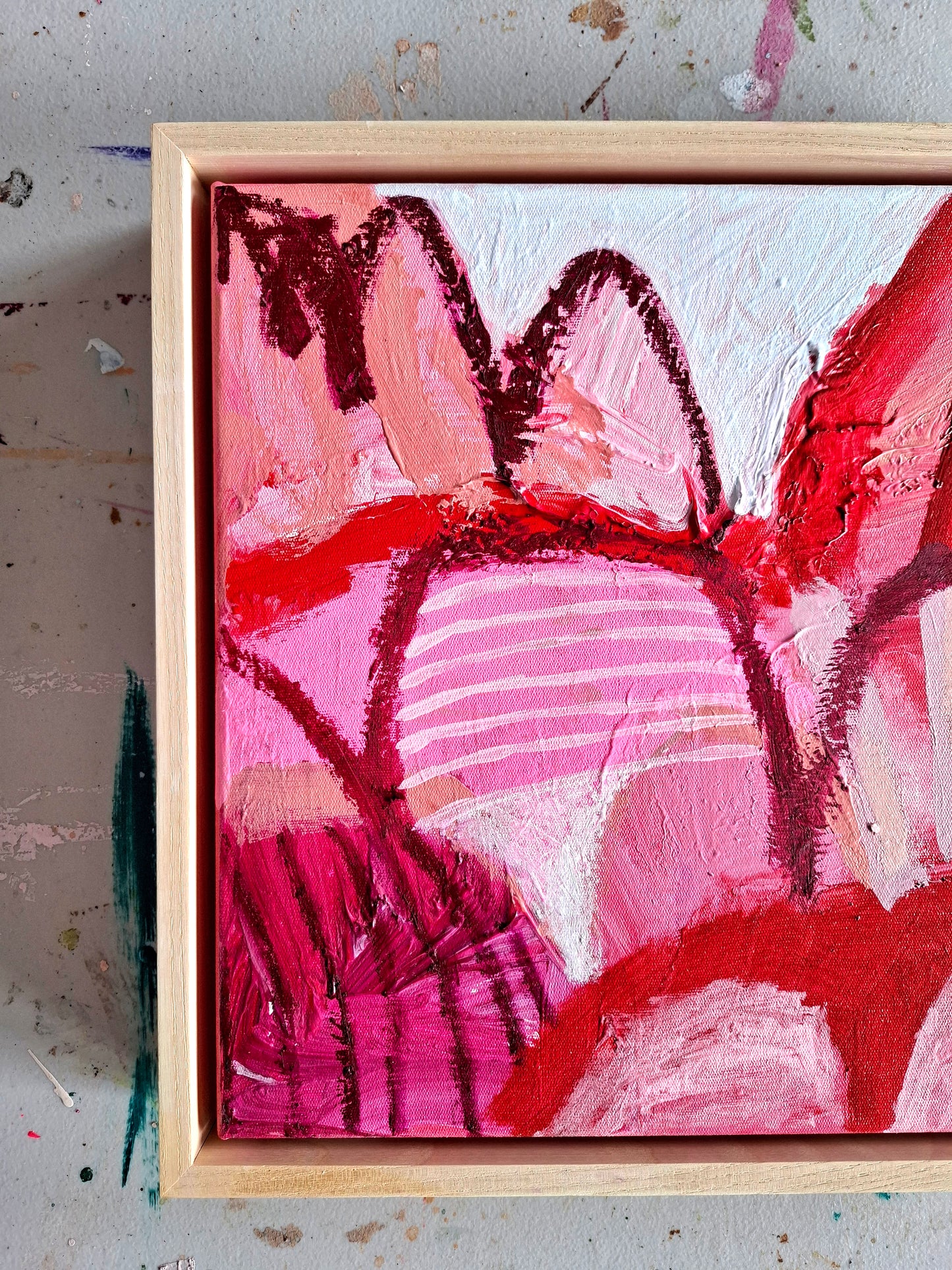'Pink and Red' - e