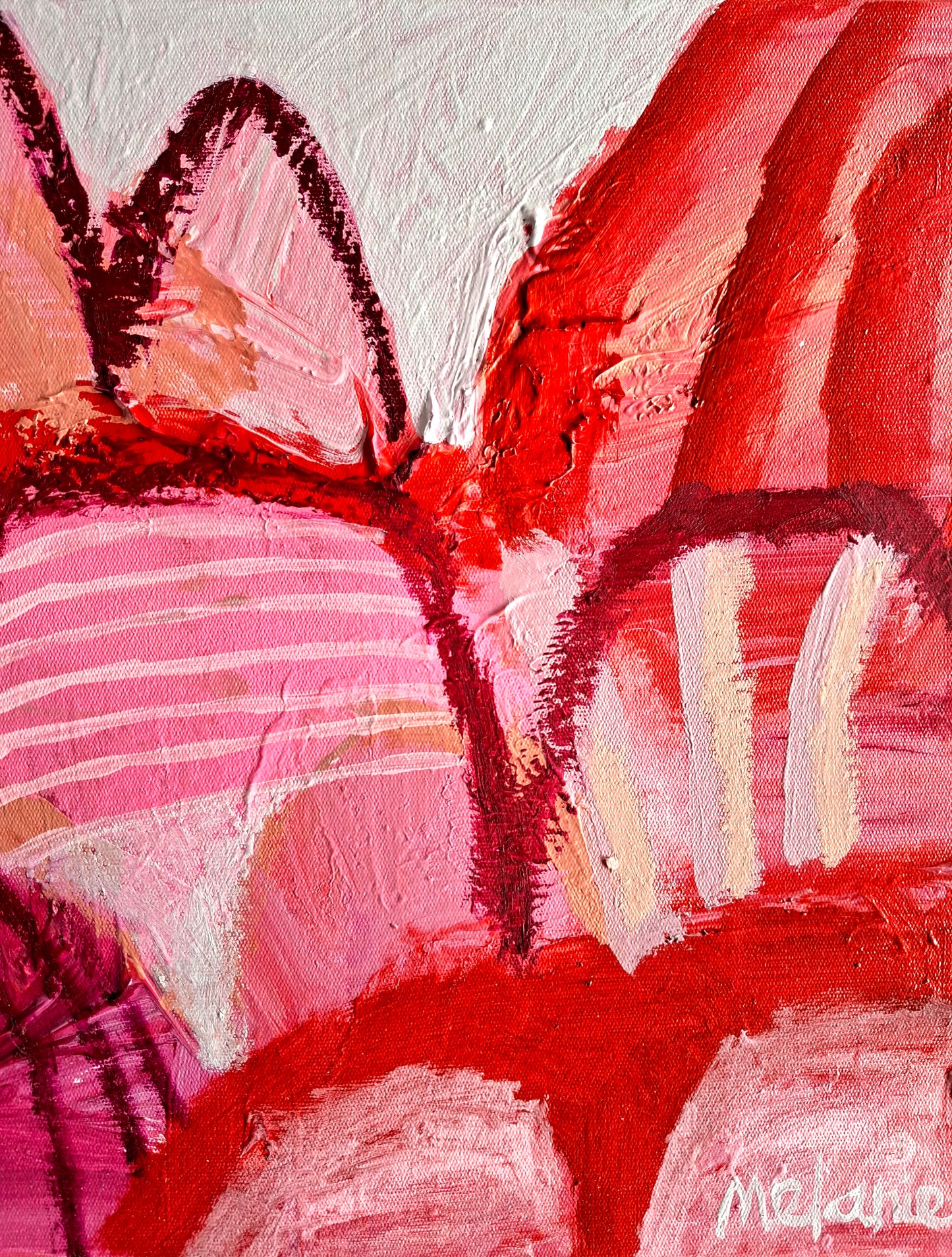 'Pink and Red' - e