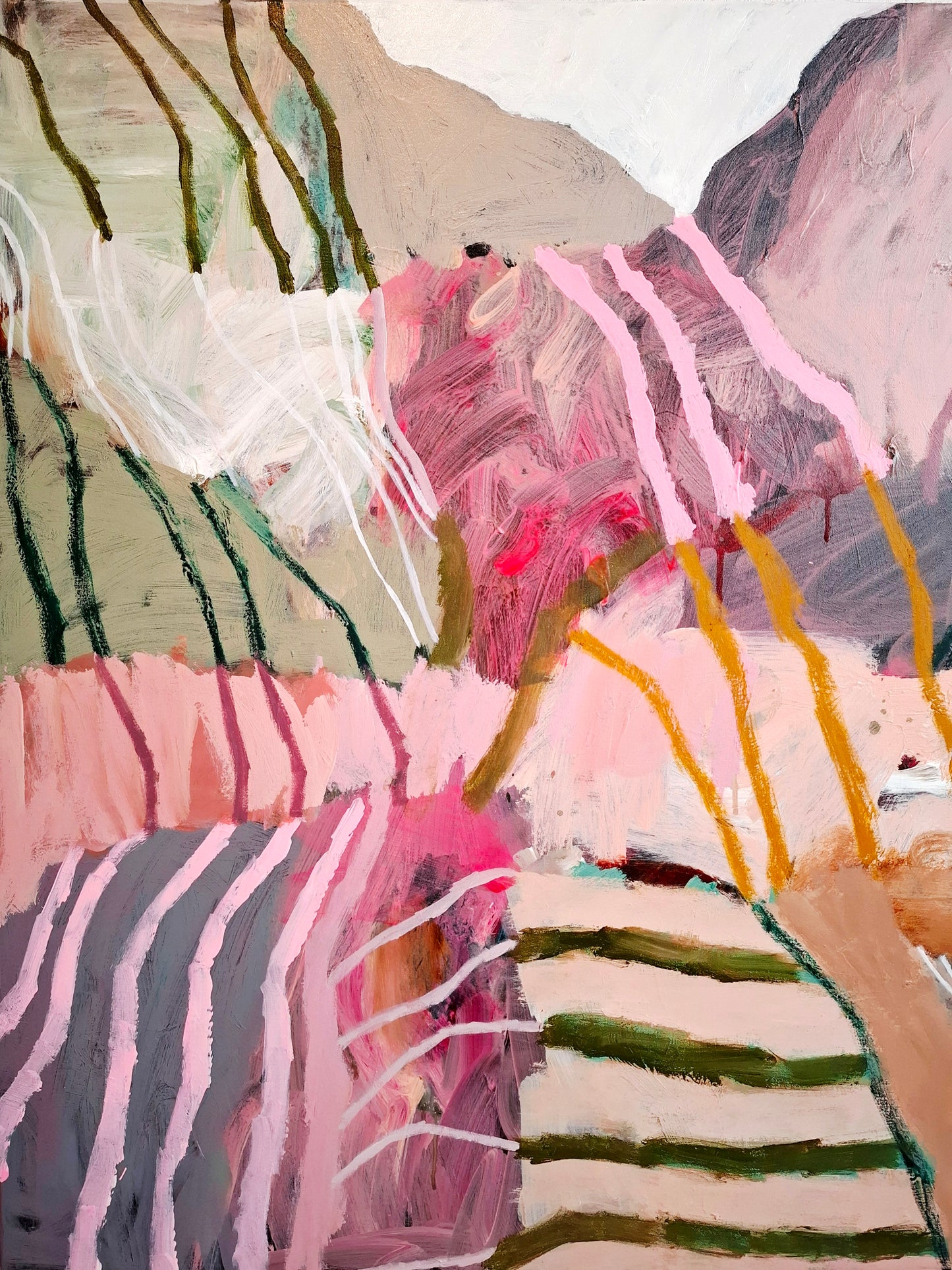 'All lines and colour'