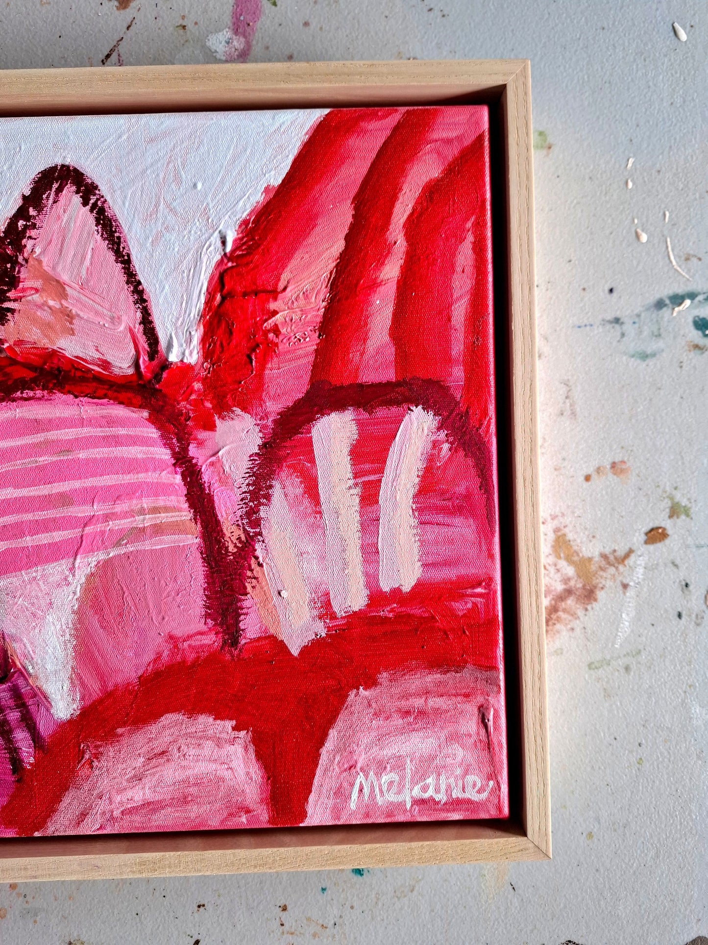 'Pink and Red' - e