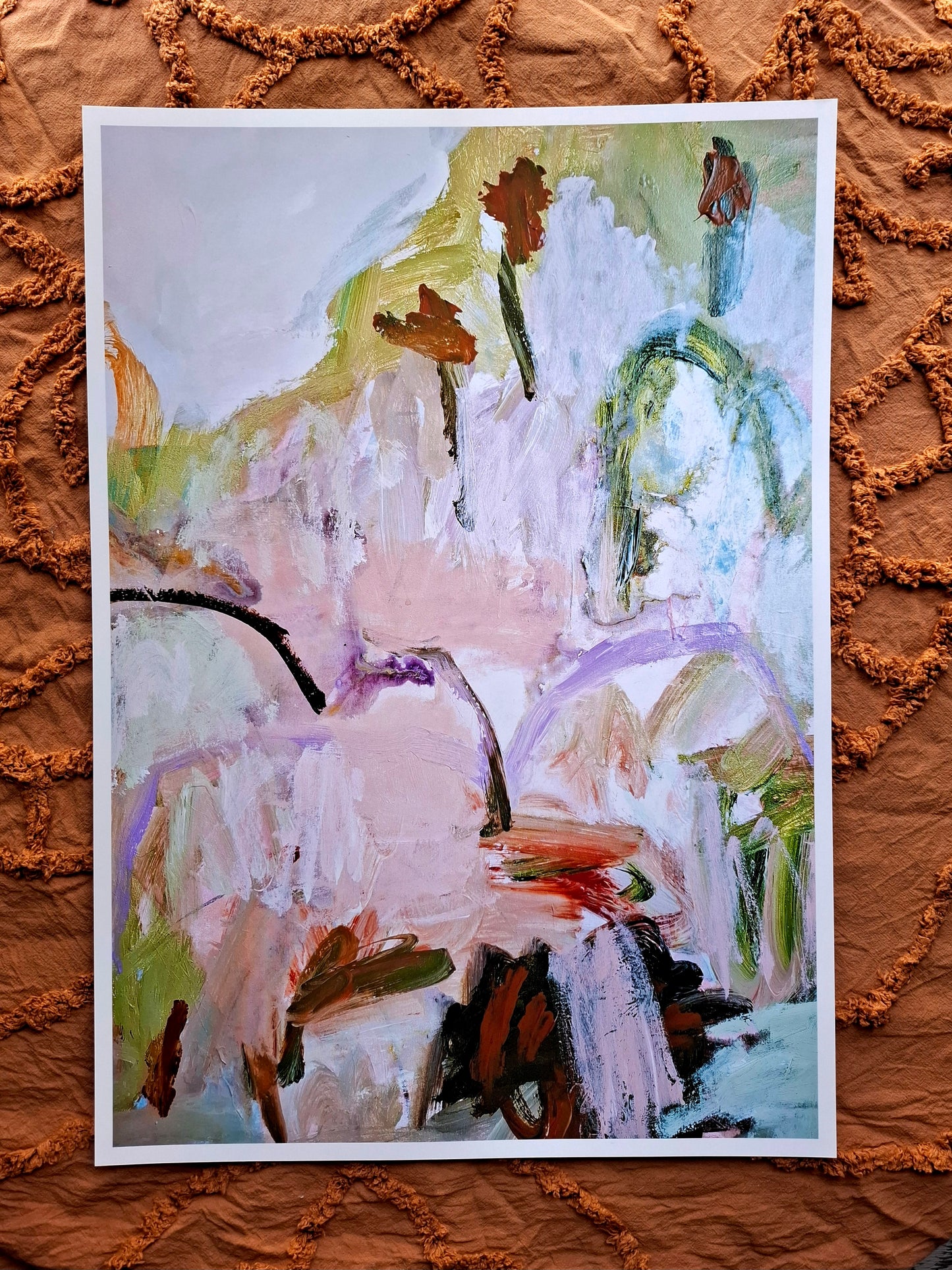 A2 Print - Gentle Mountain Feels 1.