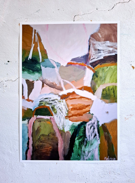 A2 Print - Backyard 5, 2.