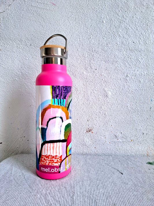 Art Drink Bottle - pink.