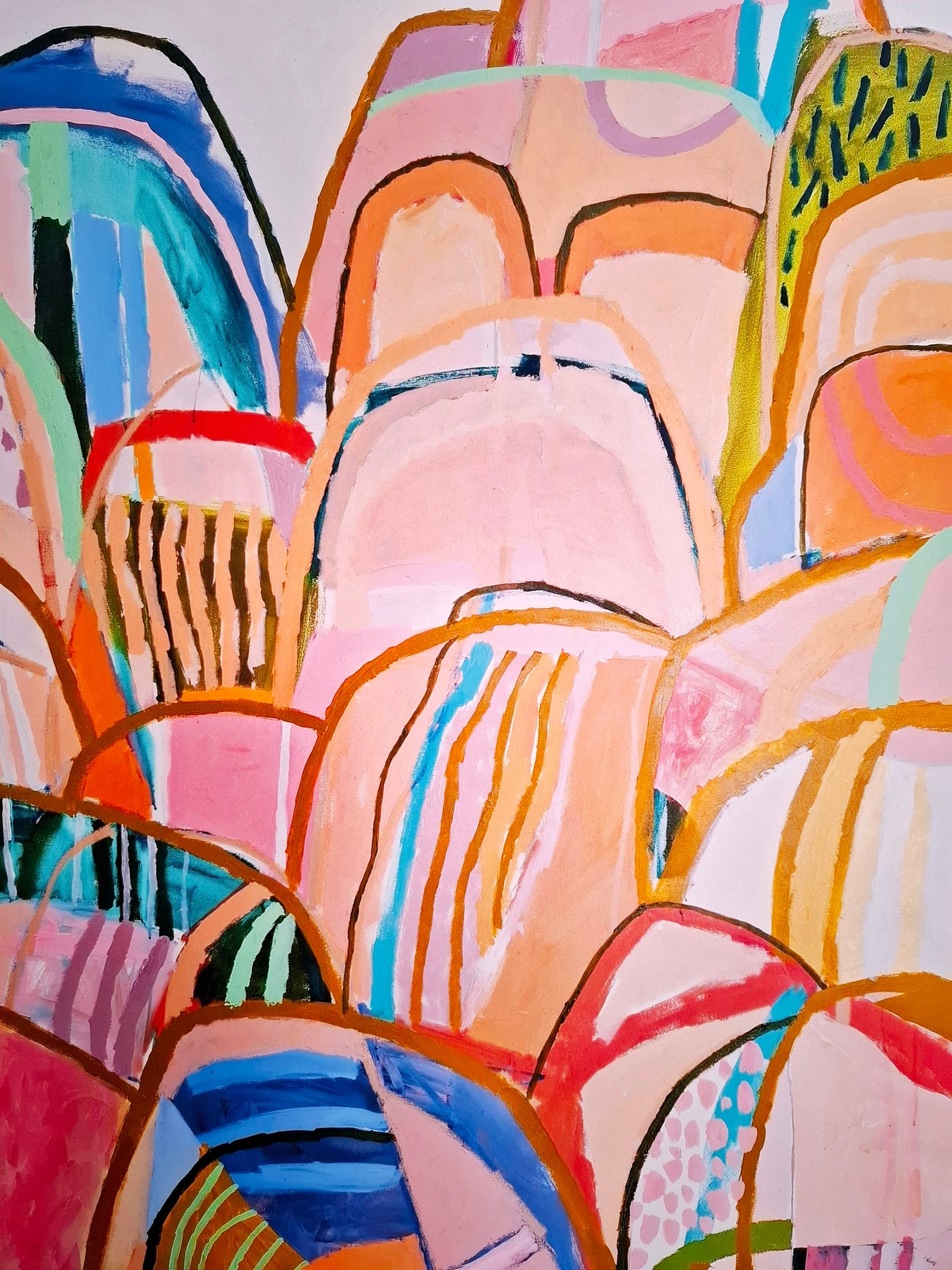 A2 Print - 'Colourful Climbs'