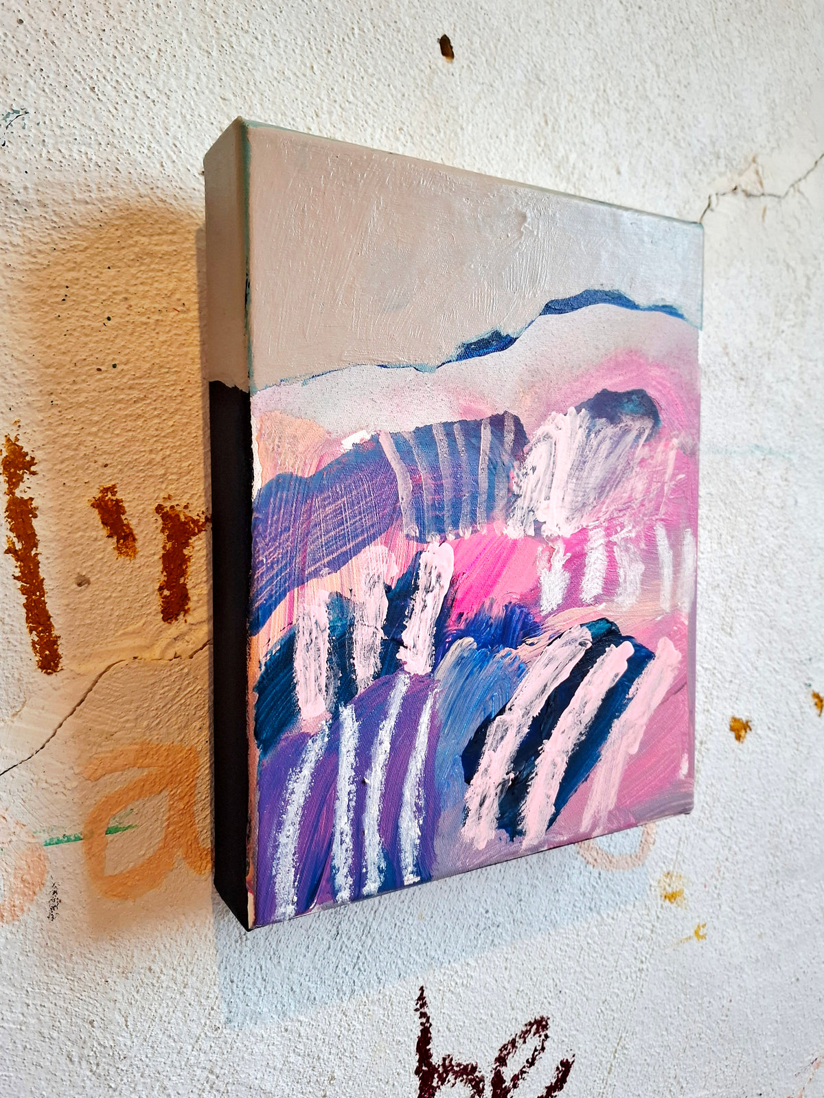 Untitled Pink & Blue - 1
