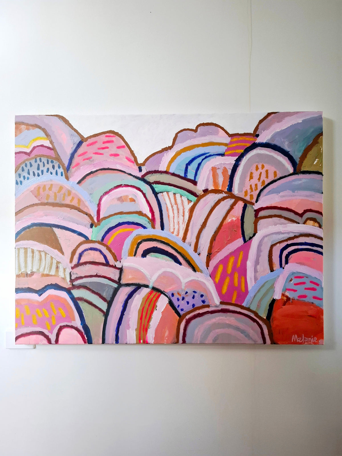 'Coloured Mountainside'