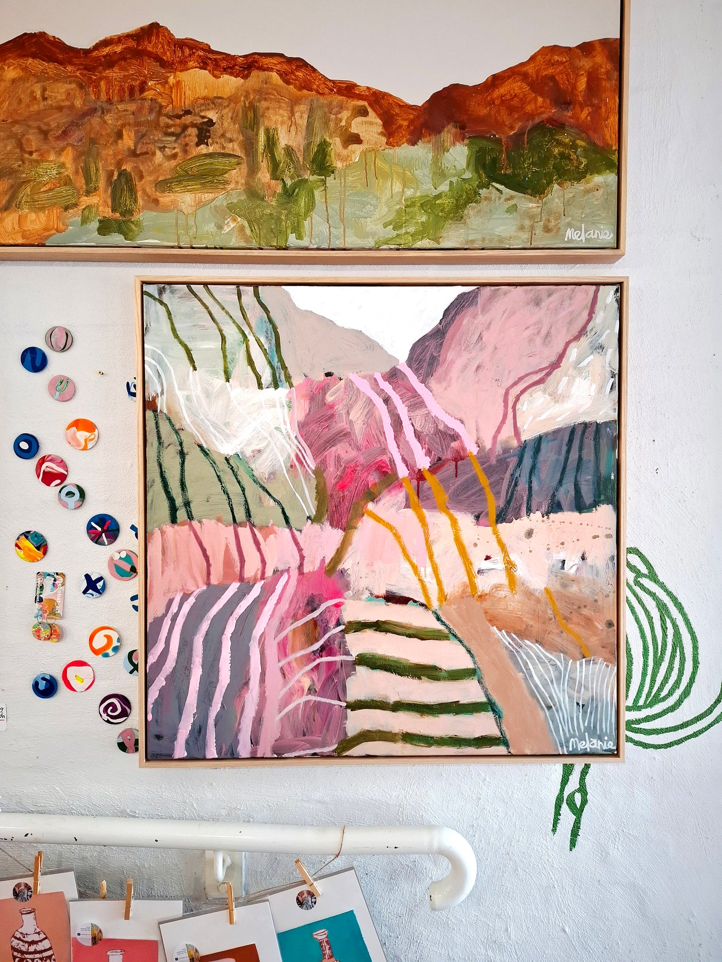 'All lines and colour'