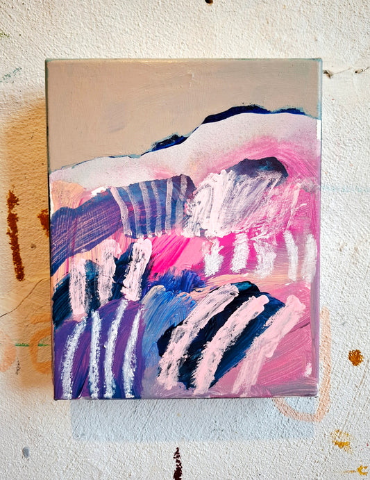 Untitled Pink & Blue - 1