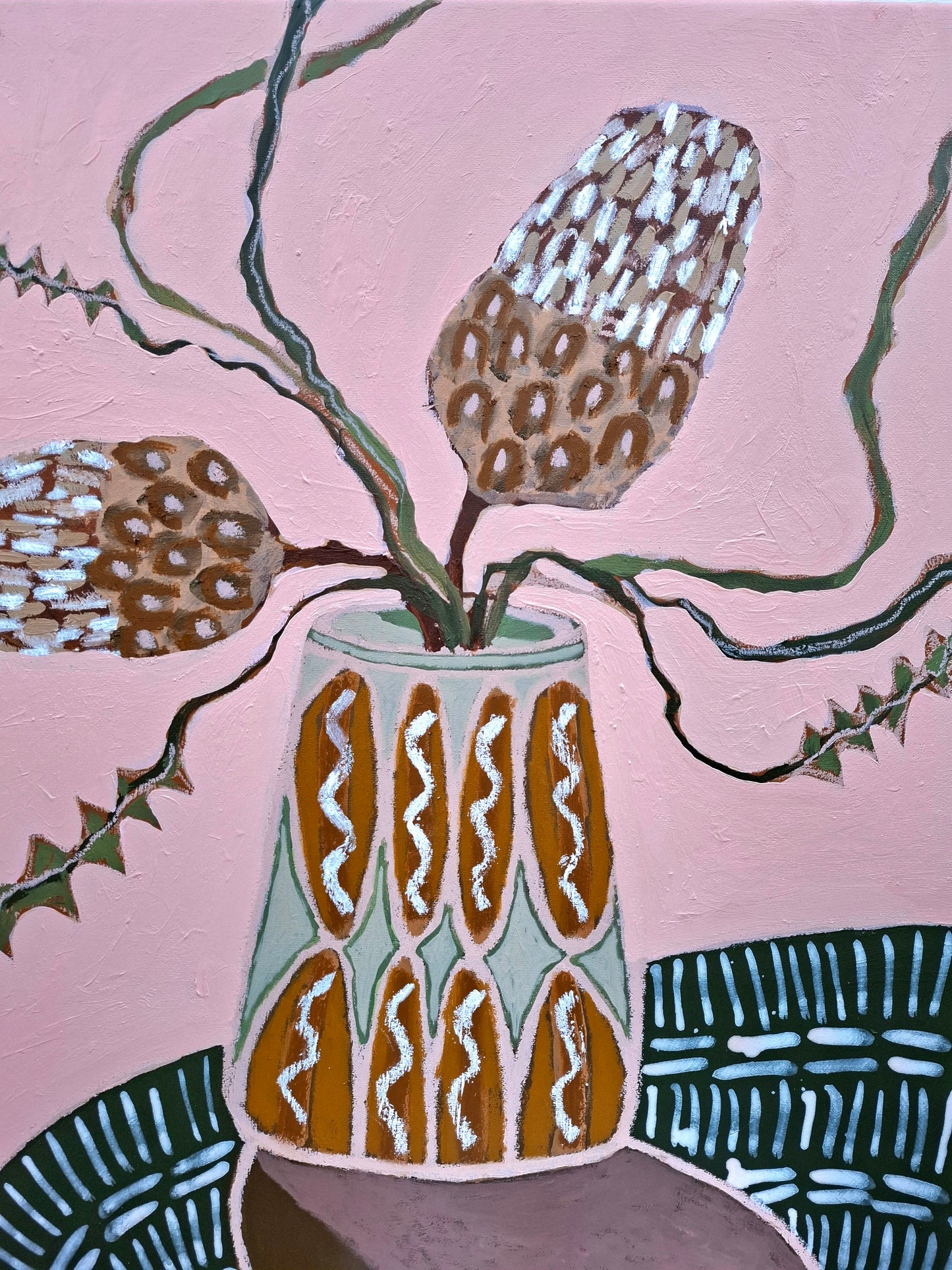 'B for Banksia Prionotes'