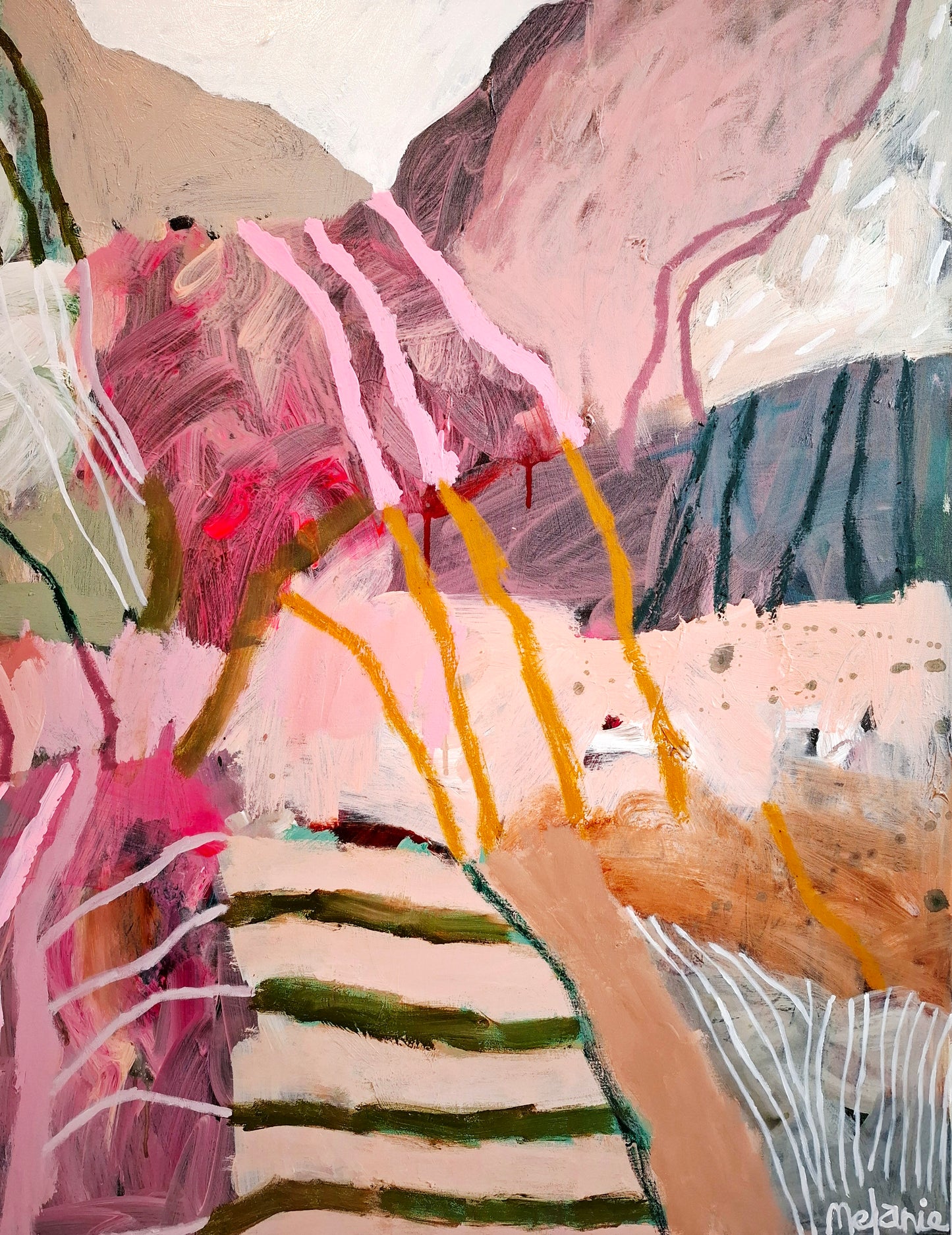 'All lines and colour'