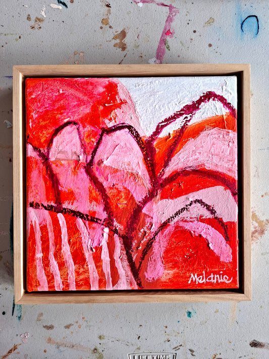 'Pink and Red' - m.