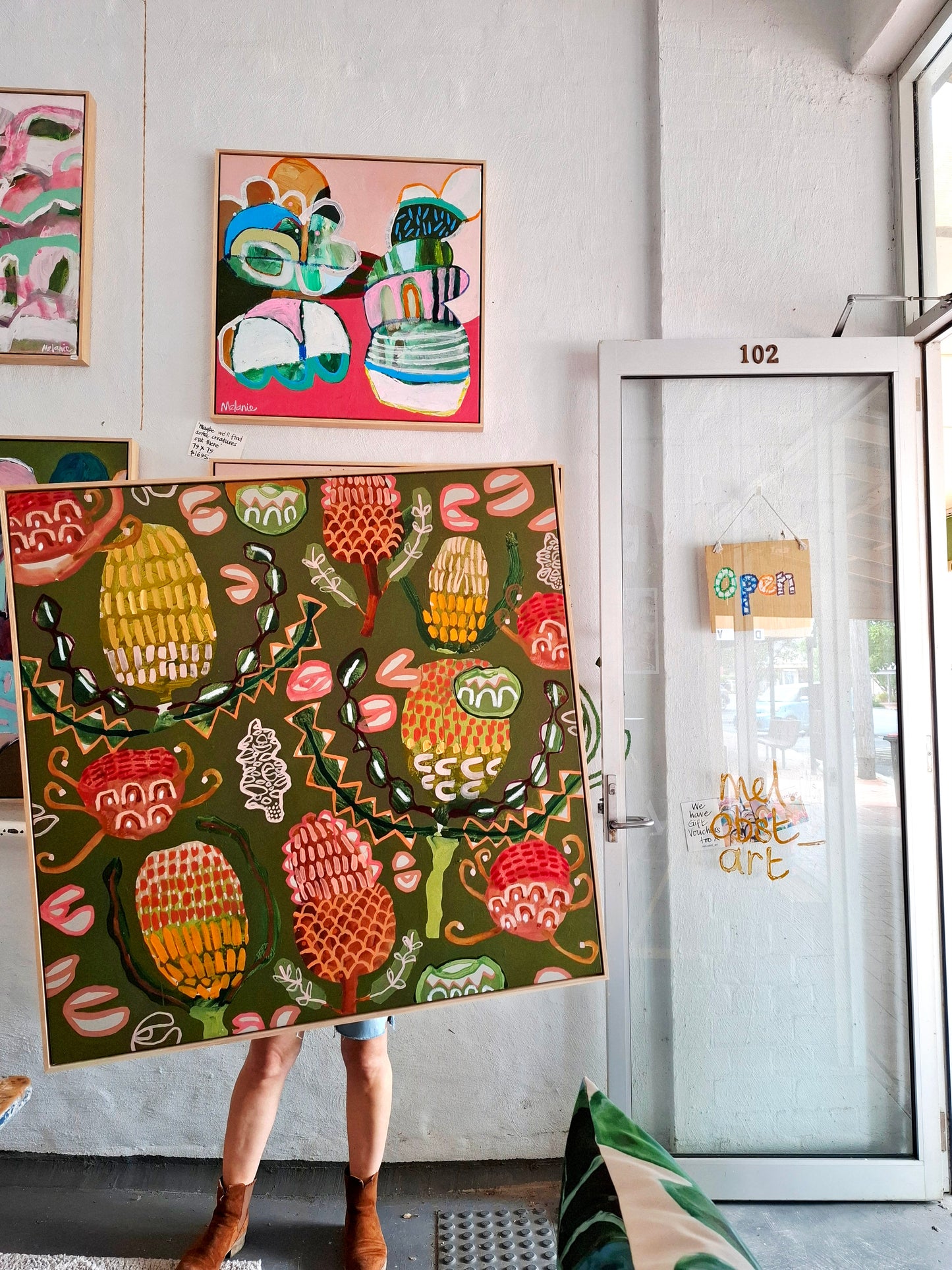 'Banksia Buddies Green'