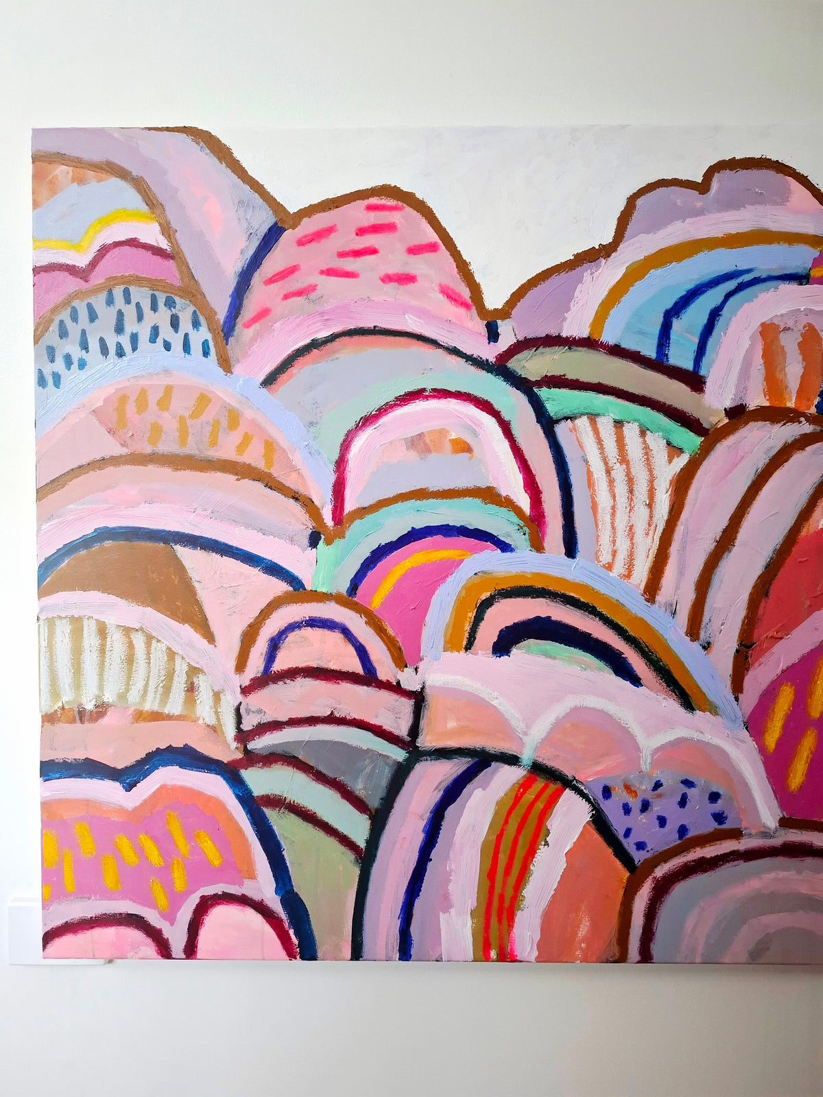 'Coloured Mountainside'