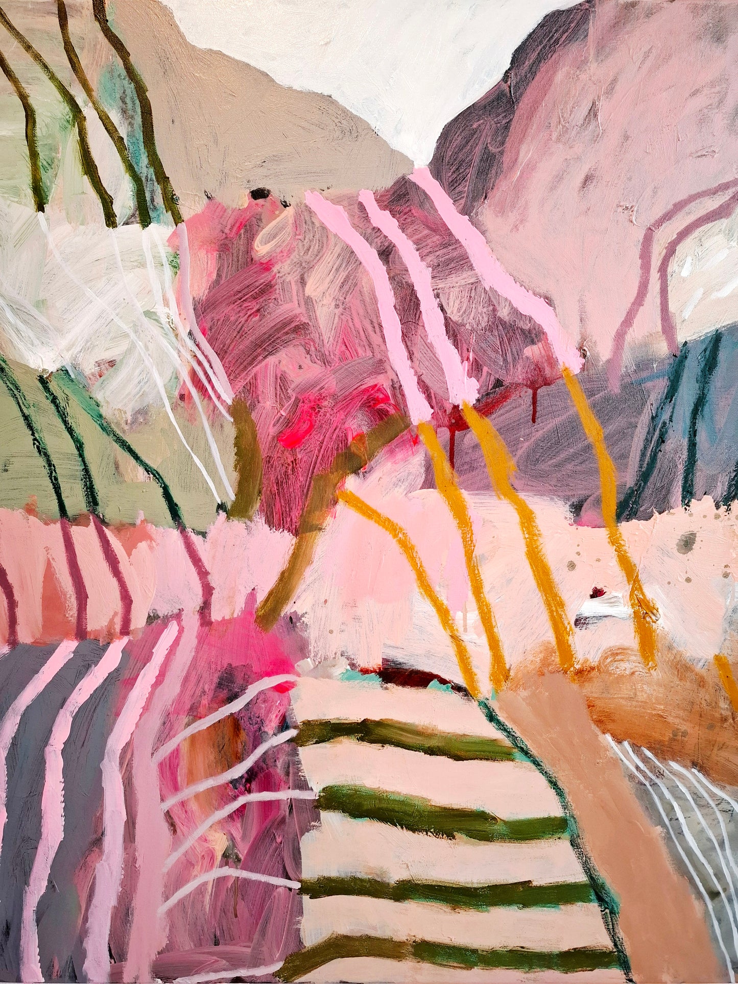 'All lines and colour'