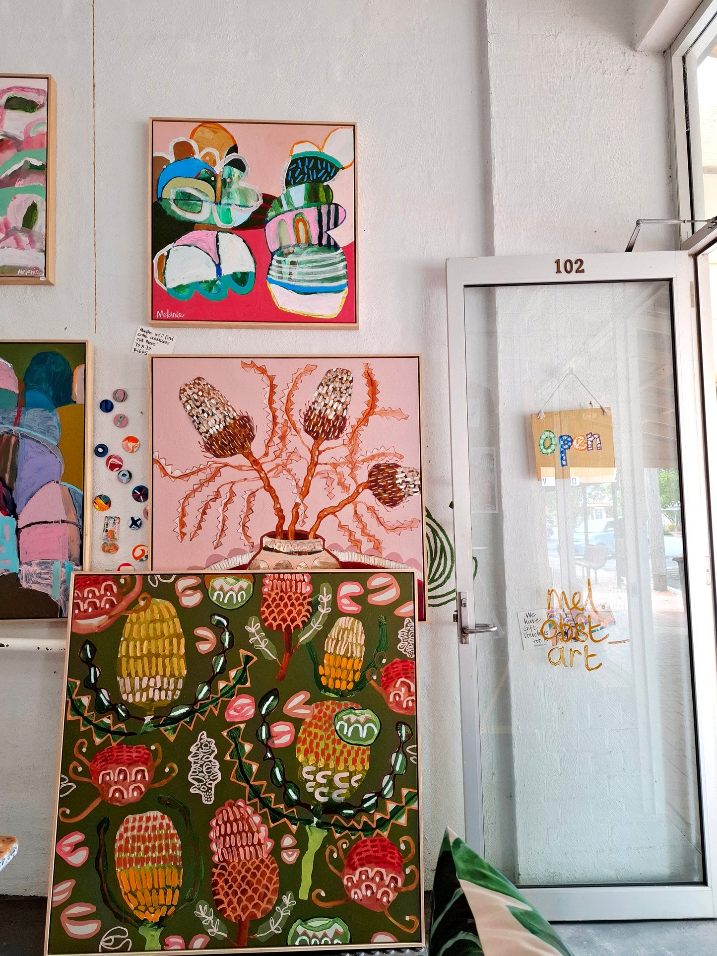 'Banksia Buddies Green'