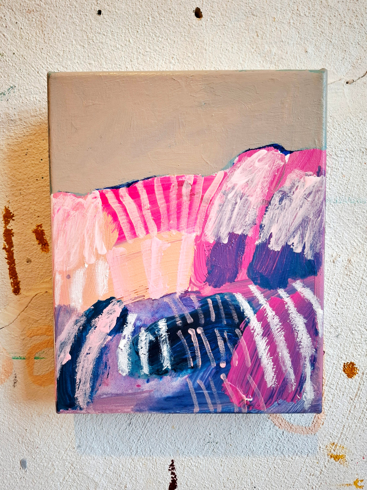Untitled Pink & Blue - 2
